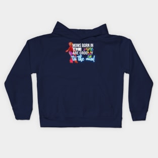 groovy seventies (70s) mom- Mother's Day Kids Hoodie